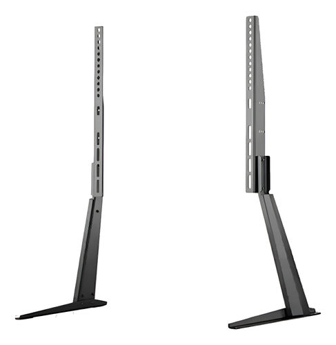 Soporte Pie Para Tv Onebox Inclinable Regulable 23 A 70 PuLG Color Gris Oscuro