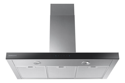 Campana Extractor Samsung Luces Led Y Control Táctil De 90cm Color Gris