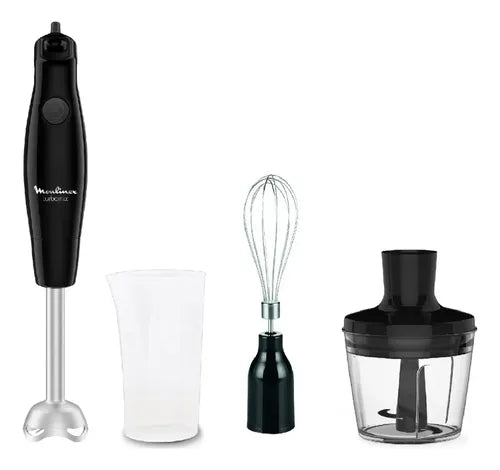 Licuadora De Mano Moulinex Dd1232a0 Turbomix Plus Negro
