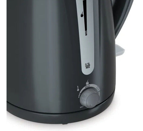 Pava Eléctrica Oster Bvstkt4970b Negra 1.7 Litros Negro