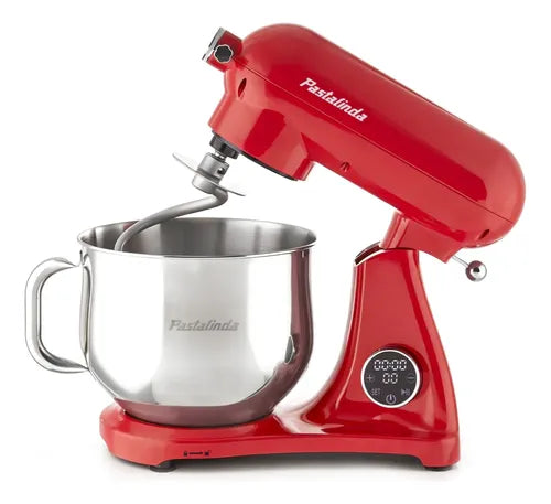 Batidora Planetaria De Pie Pastalinda Cucina 10 Vel 8l 1200w Rojo 50