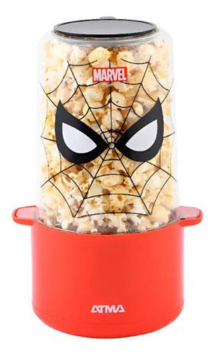 Pochoclera Atma Poat701spdp Spider Man Marvel - Rojo