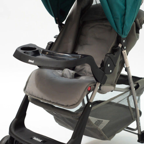Cochecito De Paseo Bebesit Eos 1337j Verde Reclinable H15k C Verde Oscuro