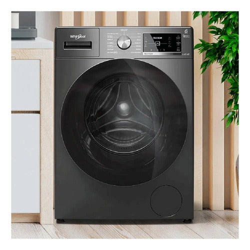 Lavasecarropas Automático Whirlpool Wnc95as Inverter Titanio Gris