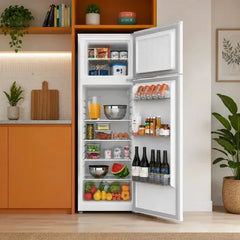 Heladera Gafa 257l Top Freezer Puerta Reversible Blanca Hgf252b Blanco