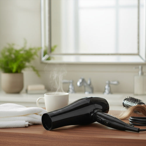 Secador De Pelo Gama Eleganza Cool Shot 2400w 3temp 2vel Css Negro