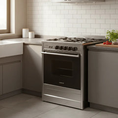 Cocina Gastronómica A Gas Longvie Bistró 31601xs 60cm Inox Plateado
