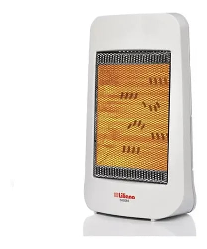 Calefactor Electrico Infrarrojo Liliana Ci080 Calore 1400w Blanco