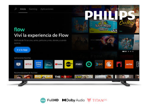 Smart Tv Led Fhd43 Philips 43pfd6910/77 Titan Os Cta