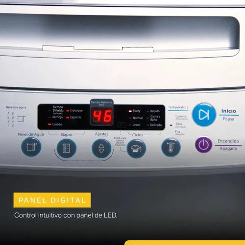 Lavarropas Whirlpool 6,5kg Carga Sup Con Eco Friendly Blanco Blanco