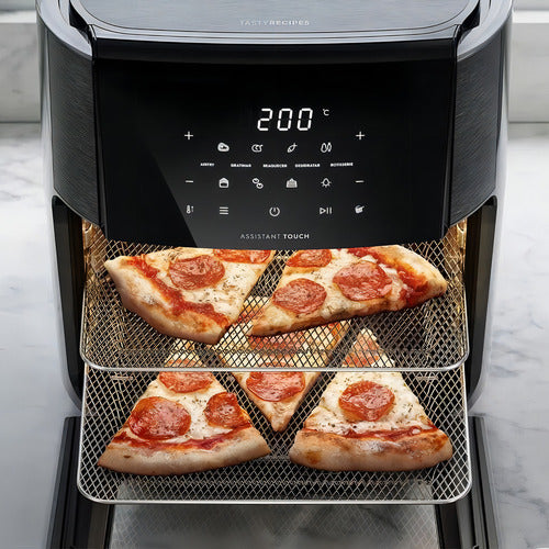 Freidora Aire Sin Aceite Electrolux Air Fryer Eaf90g 12l Cts Grafito