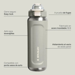 Botella Térmica Stanley Wellspring Frio Hielo De 473ml Rose Quartz