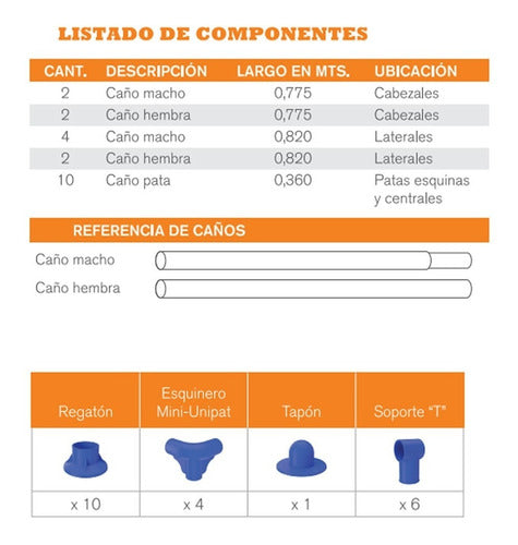 Pileta Estructural De Lona Piscina Pelopincho 1030 De 1500l Azul