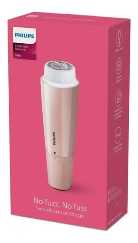 Depiladora Facial Philips Serie 5000 Brr454/00 Rosa