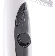 Ventilador De Pie Kanjihome Kjh-fh1212 Plástico 160cm 95w. - 50.8 Cm - Blanco - Negro - Plástico - 5