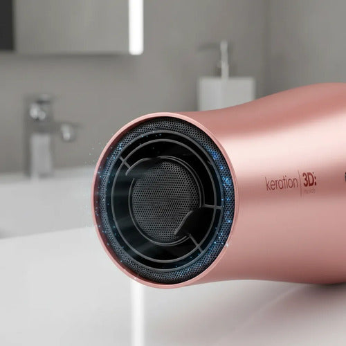 Secador De Pelo Ga.ma Sn41896 Bora 3d Keration Coral Claro