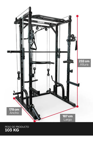 Rack Jaula Smith Randers Arg-63200 Negro