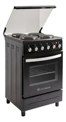 Cocina Eléctrica Kanji Kjh-ekb001v 50cm Grill Color Negro
