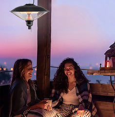 Calefactor Halógeno Techo Exterior Liliana Chtec2000 2000 W Negro