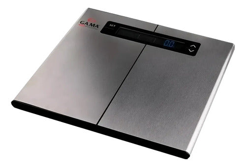 Balanza De Baño Digital Ga.ma Scf-5000 Inox Peso H:150kg Gris Oscuro