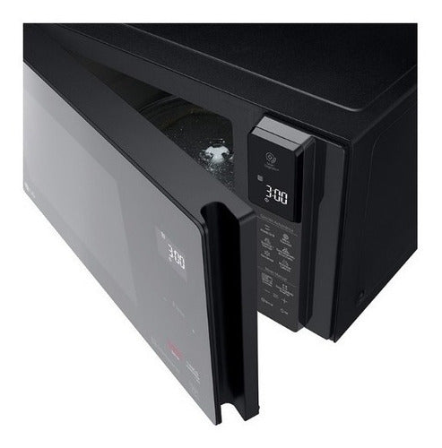 Microondas Grill LG Neochef Mh8298 Inverter Negro De 42lts