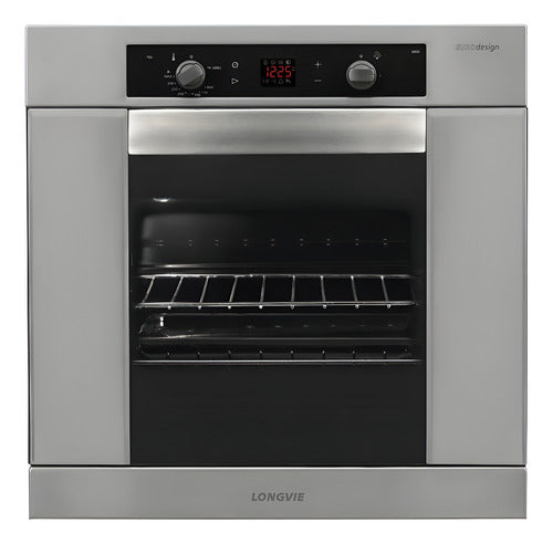 Horno De Empotrar Multigas Longvie H6900x Acero Inox Acero Inoxidable