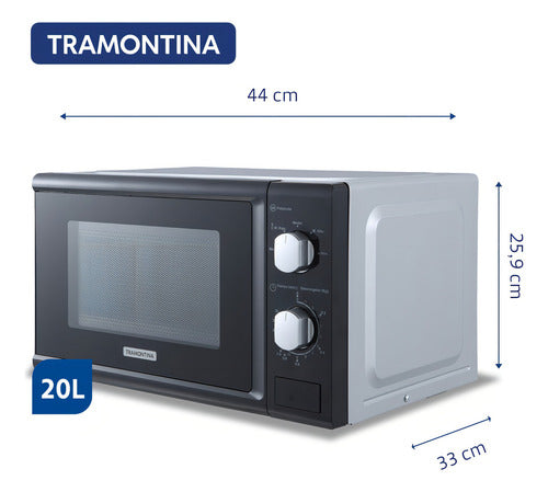 Microondas Glass Cook 20l Tramontina