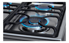 Cocina A Gas Longvie 21601xt 60cm Inox Grill Eléctrico Acero Inoxidable