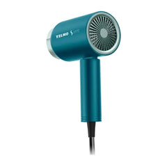 Secador De Cabello Yelmo Sc-3655 Fold Go 1600w Bivolt Plegab Azul Petróleo