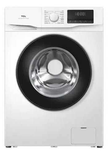 Lavarropas Automático Frontal Tcl 6 Kg Inverter 1000 Rpm 16 Programas P606 Color Blanco