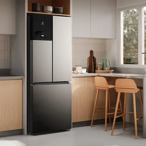 Heladera Electrolux No Frost Inverter Multidoor Im7s 480 Litros Gris