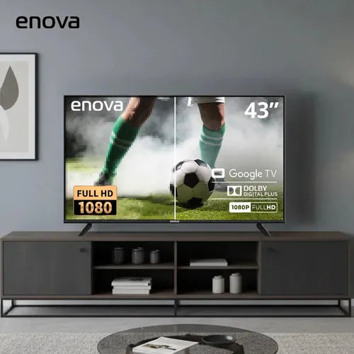 Smart Tv Led Tft De 43 Enova Fhd Google Tv Te43fg11-tdf
