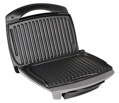 Parrilla Eléctrica Atma Grill Antiadherente 1400w Gris