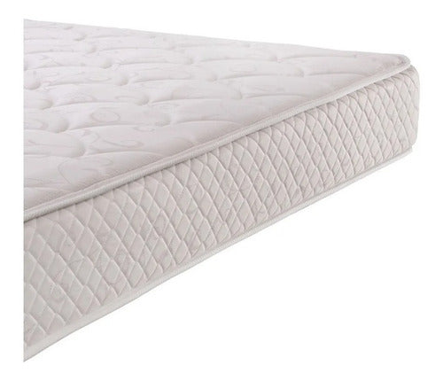 Colchón De Espuma Cannon Espuma Princess 1 1/2 Plaza 90 Por 190 Cm Color Blanco