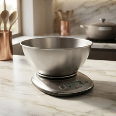 Balanza Digital De Cocina Steel Silfab Bd-c303 Gris Hasta 5Kg