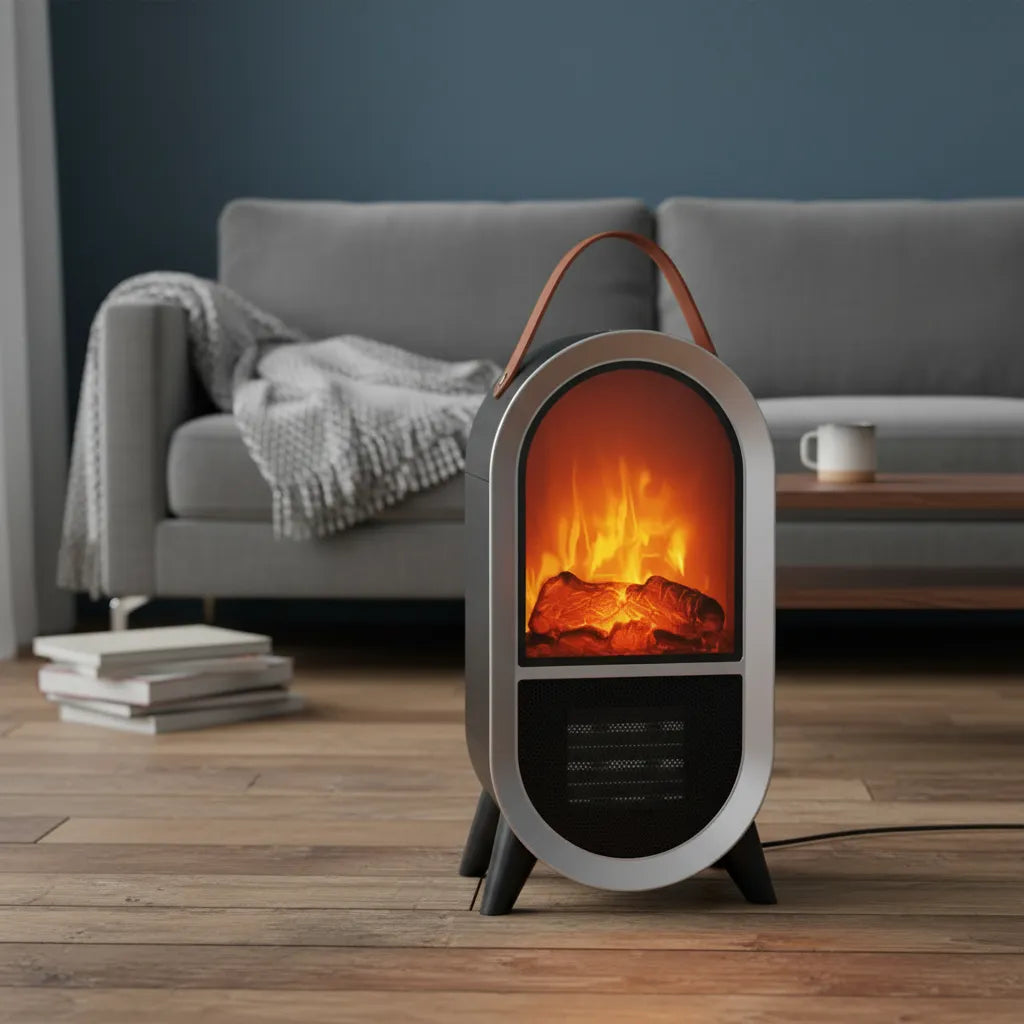 Caloventor Liliana Flameheat Tch30 Cerámica De Ptc 1500w Negro