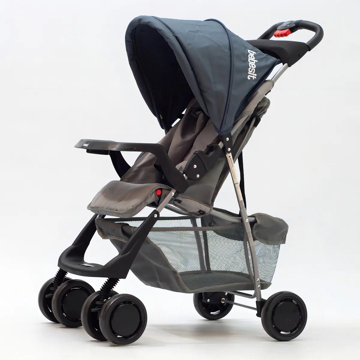 COCHE BEBESIT 1337-L PASEO EOS GRIS OSCURO