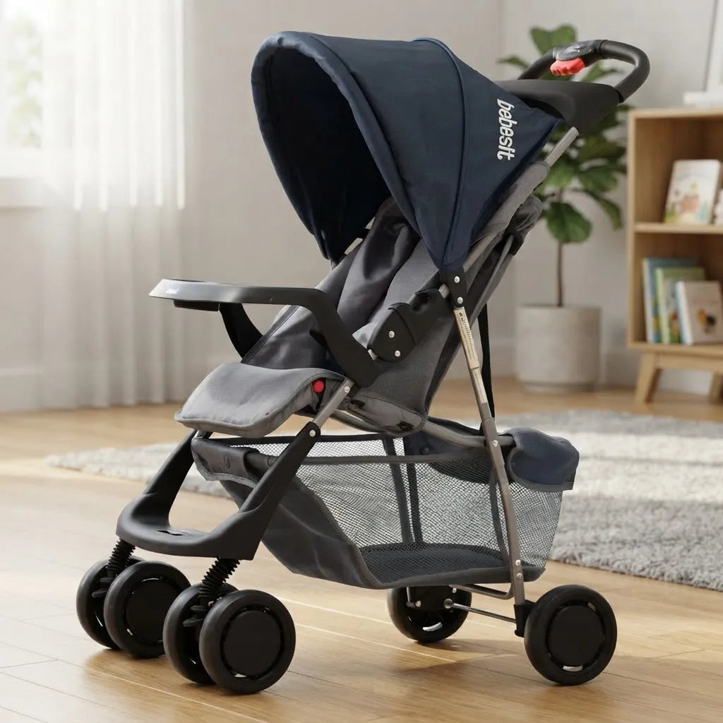 COCHE BEBESIT 1337-L PASEO EOS GRIS OSCURO