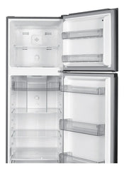Heladera con freezer Top Mount Tcl P333tmn 333l Inverter Inox