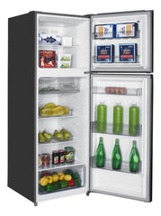 Heladera con freezer Top Mount Tcl P333tmn 333l Inverter Inox
