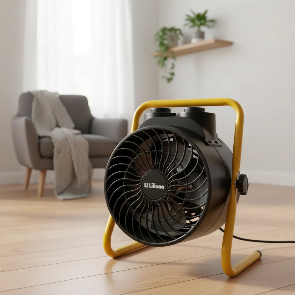 Caloventor Liliana Cfi850 Powerty Plus Termostato H4000w Amarillo