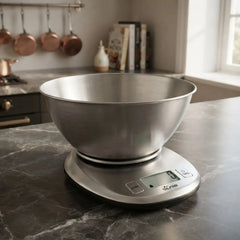 Balanza Digital De Cocina Steel Silfab Bd-c303 Gris Hasta 5Kg