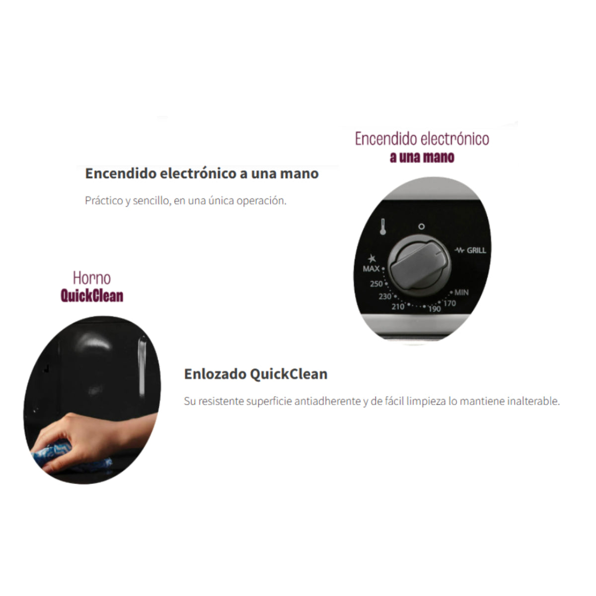 Horno De Empotrar Multigas Longvie H6900xt Acero Inox Acero Inoxidable