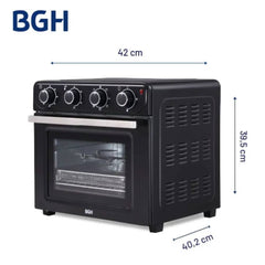 Horno Electrico Grill Bgh Bhe30fn25t Airfry Spiedo de 30lts