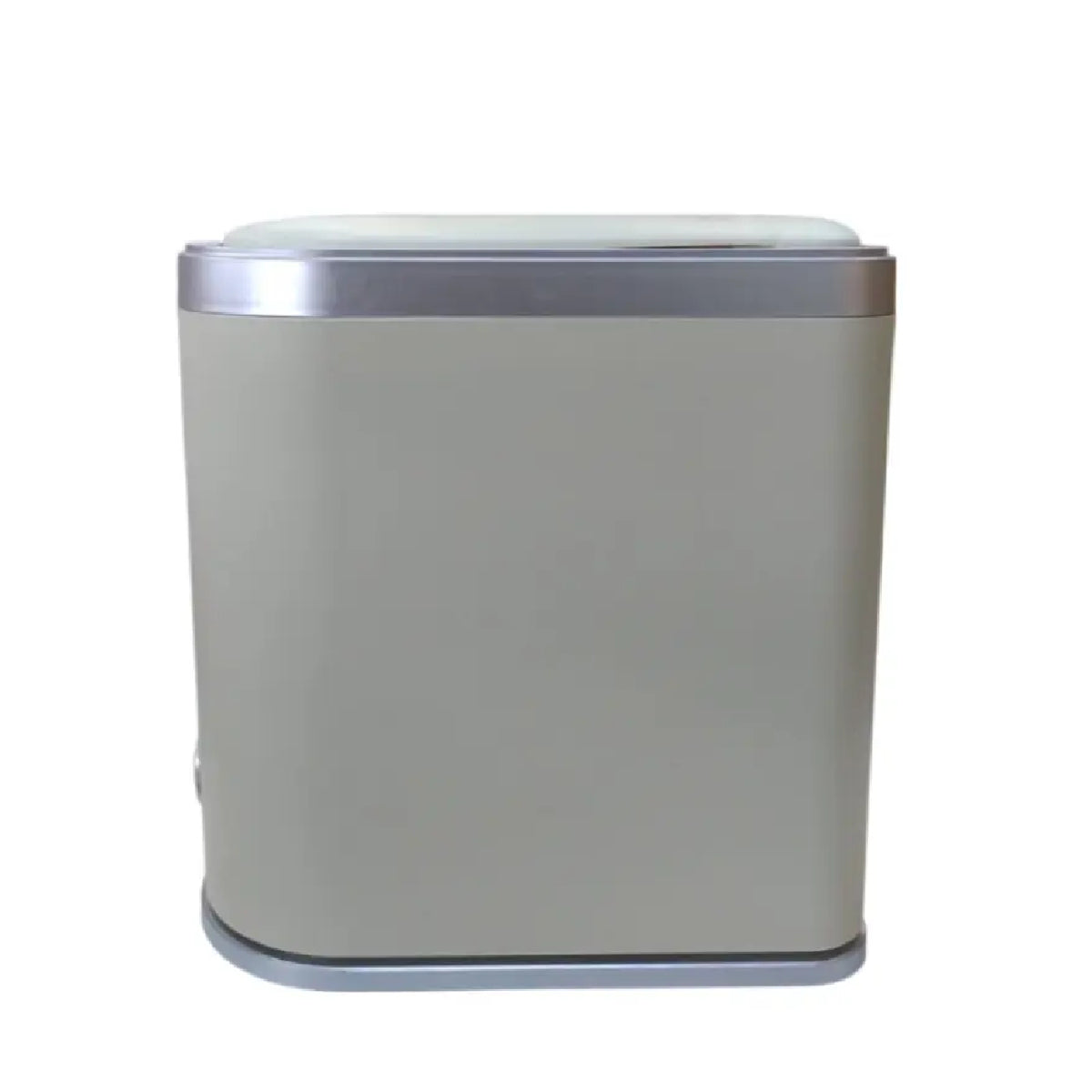 Cesto Basura Rectangular Inteligente Con Sensor Vivendi 12l Beige
