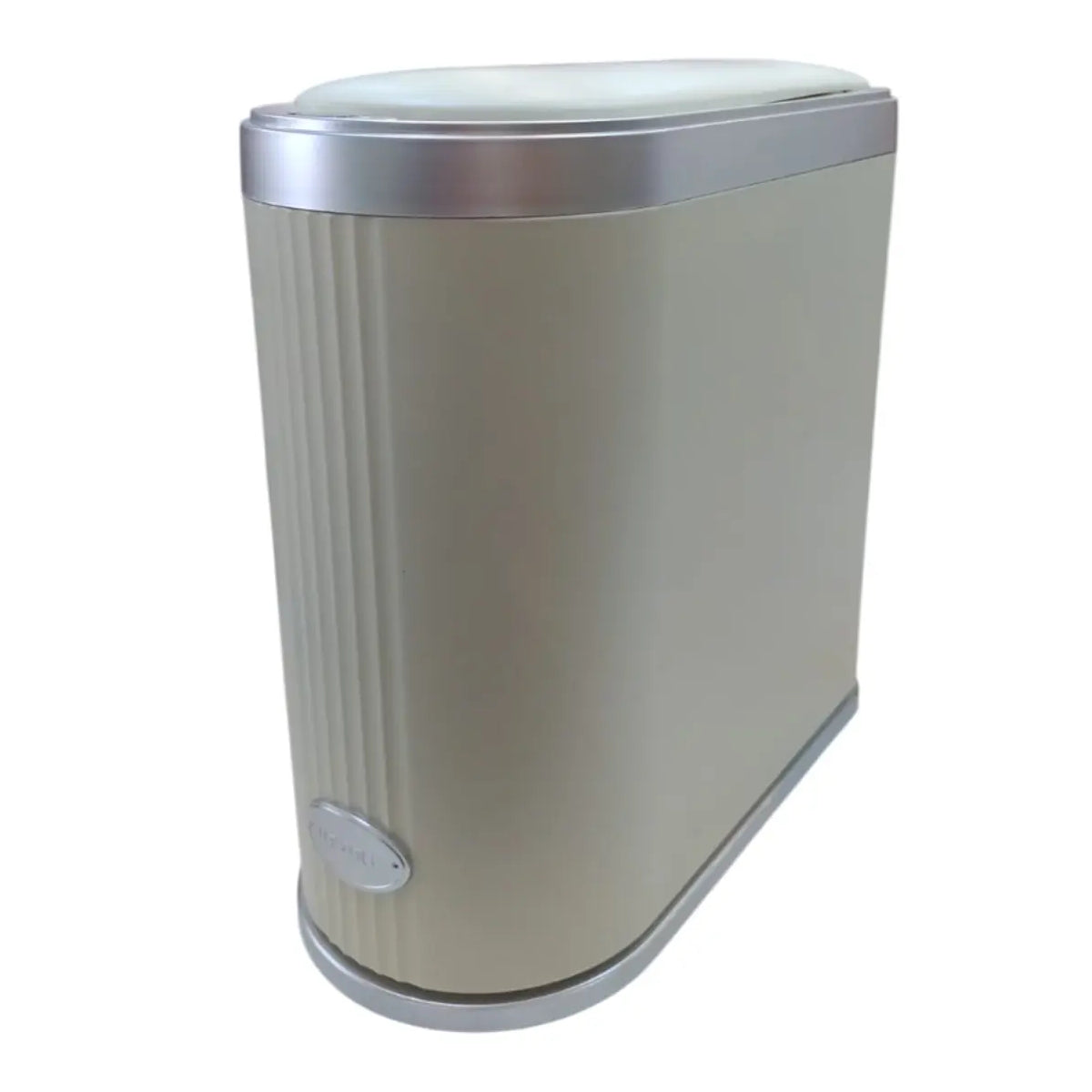 Cesto Basura Rectangular Inteligente Con Sensor Vivendi 12l Beige