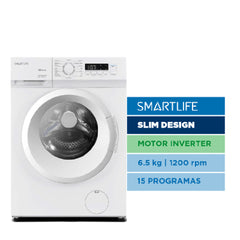 Lavarropas Inverter Smartlife Wm26i0651200w 6.5kg 1200rpm