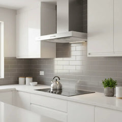 Campana Extractora De Pared Cata Sk6000x De 60cm Gris