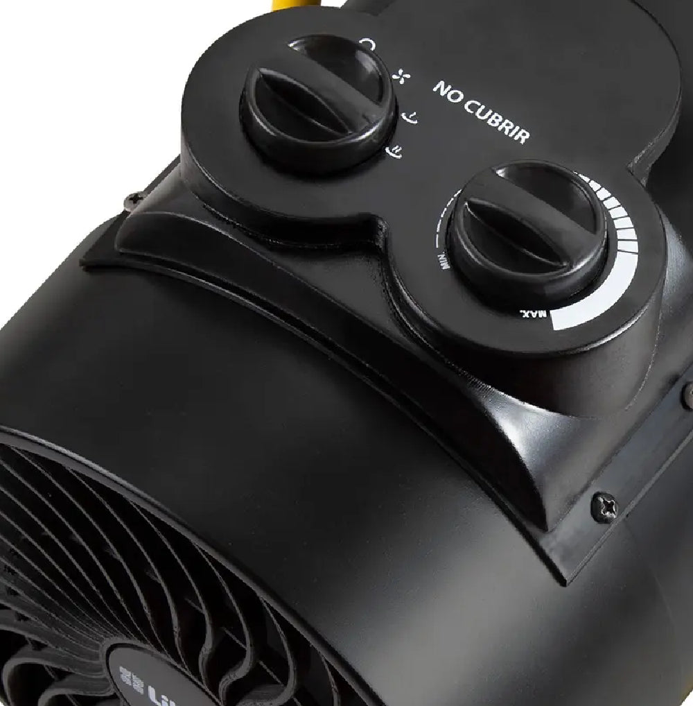 Caloventor Liliana Cfi850 Powerty Plus Termostato H4000w Amarillo