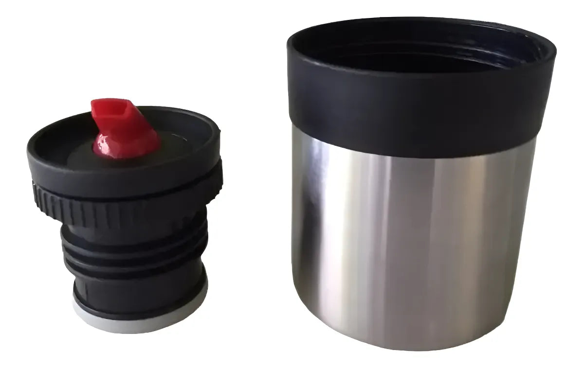 Termo Promo Matero Pico Cebador Vivendi 1.2l Acero Inox Negro